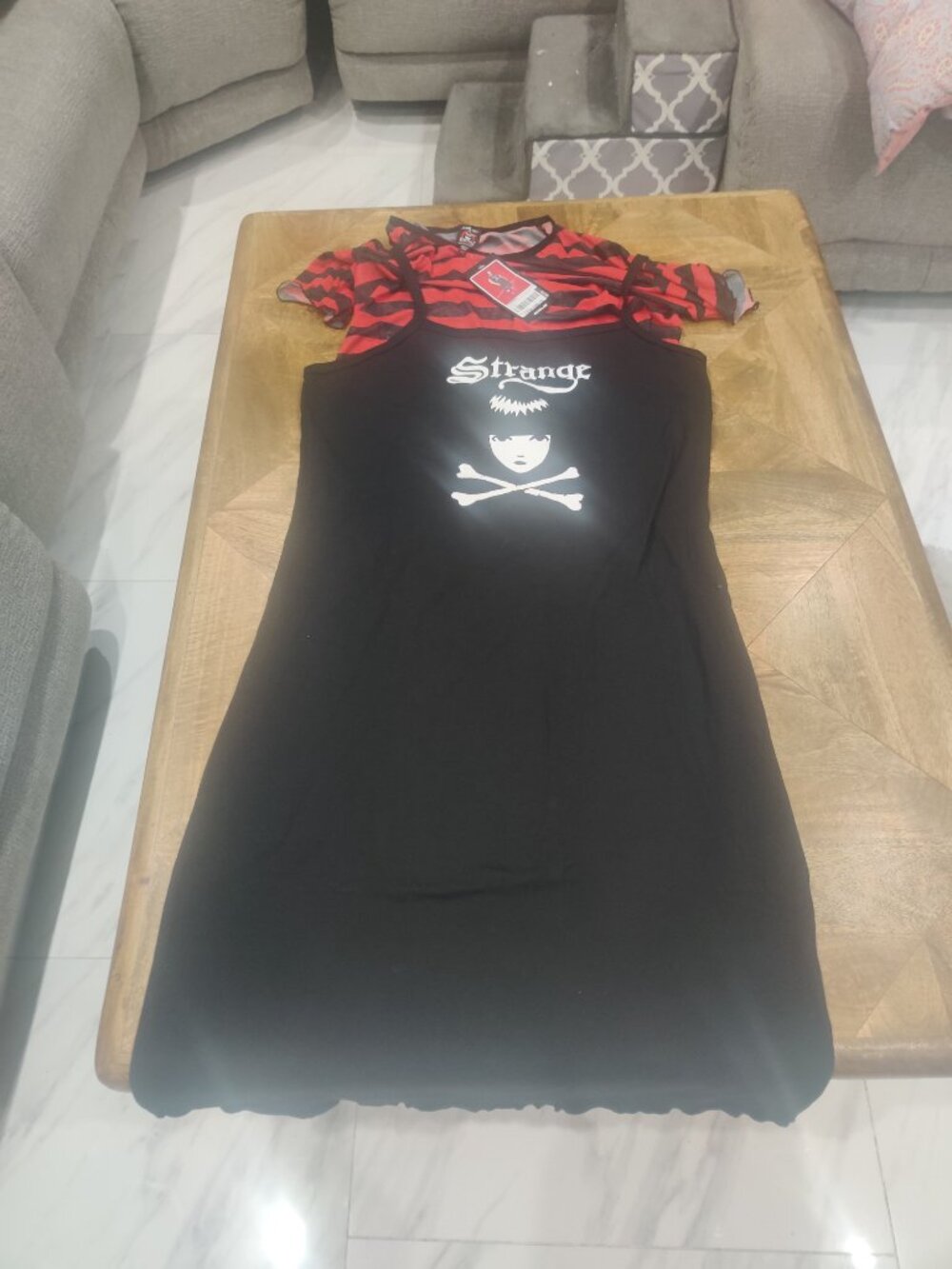 Dolls Kill Emily and Strange collab dress size 3x new
